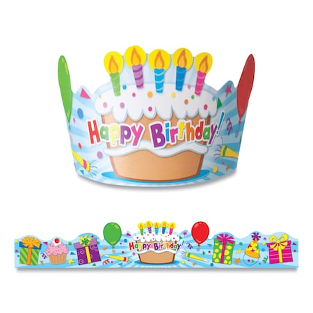 Carson Dellosa Birthday Crown, PK30 CD-101021